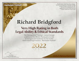 Distinguished Martindale-Hubbell