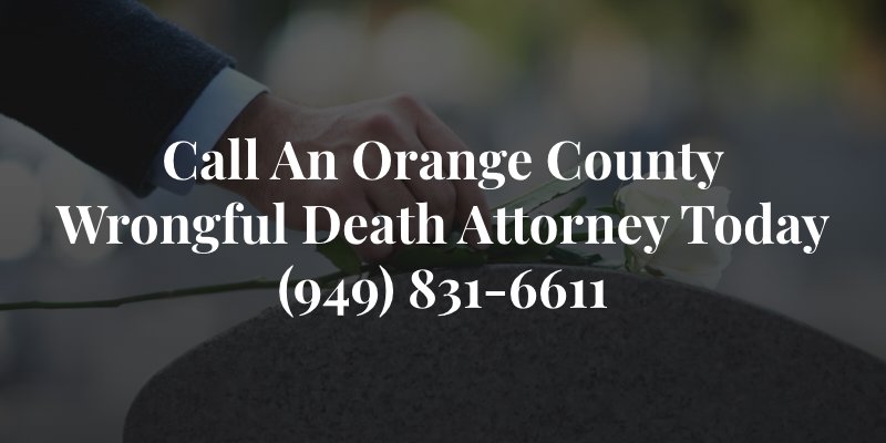 orange county wrongful death attorney