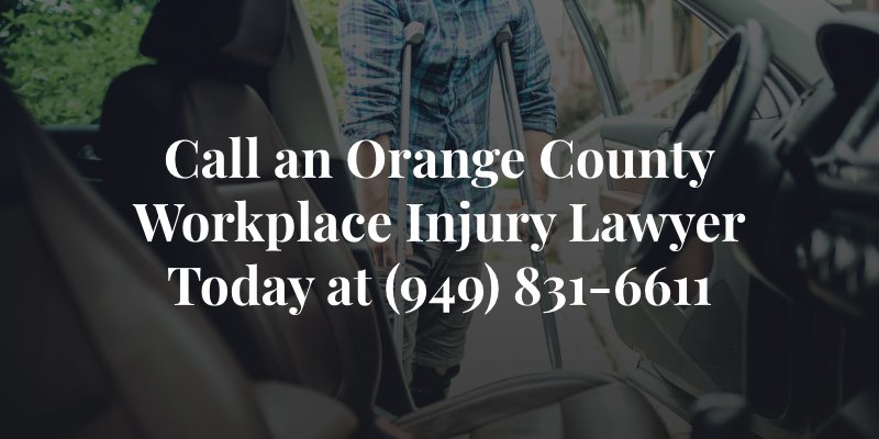 orange county workplace injury attorney