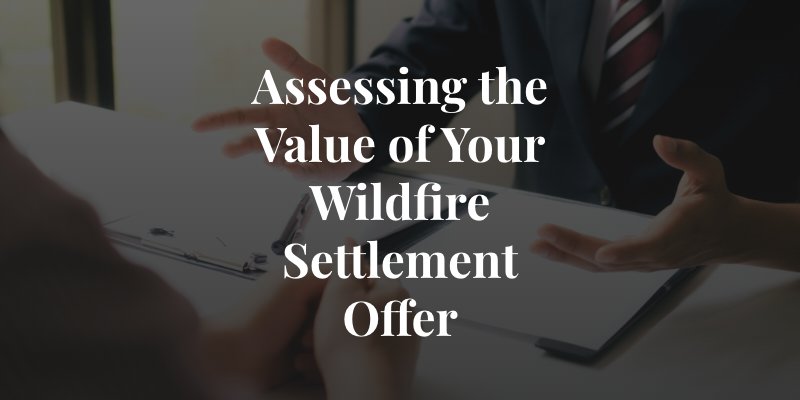 should i accept a wildfire settlement offer