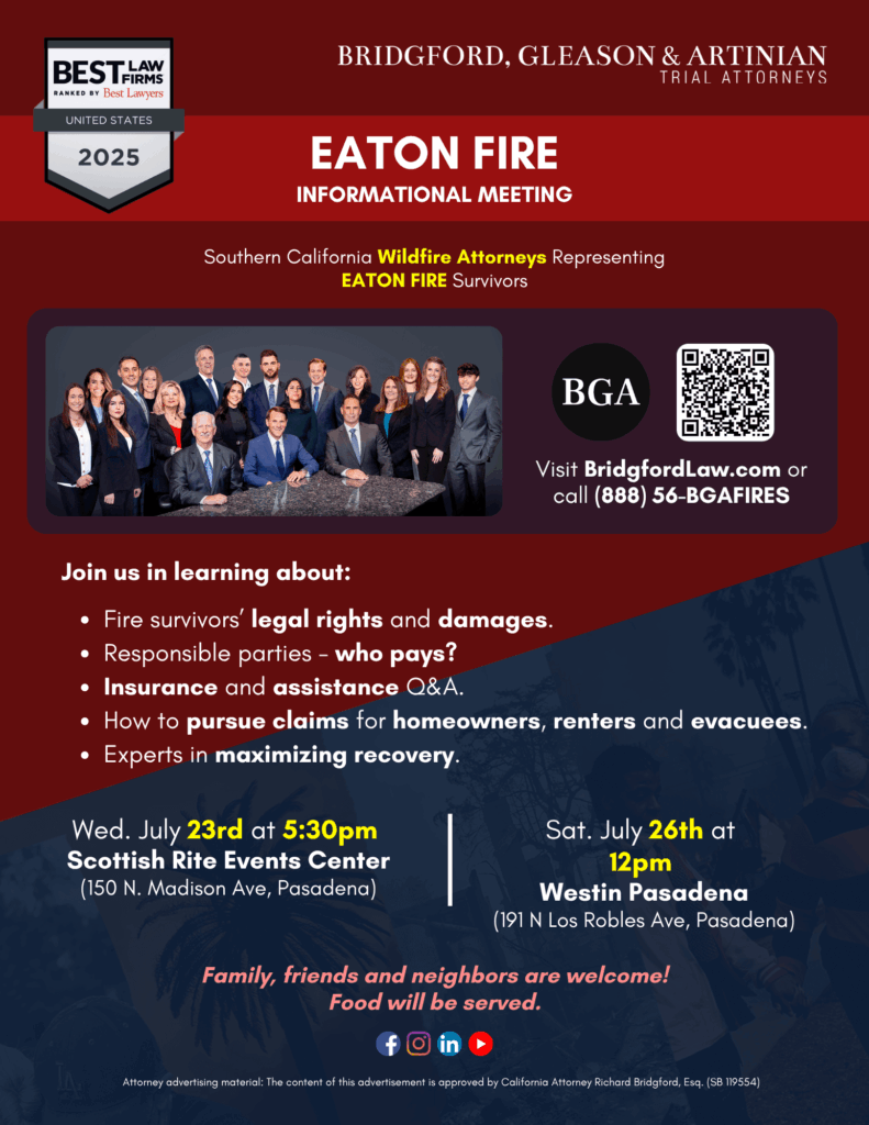 Eaton Fire Town Hall 7.23 & 7.26