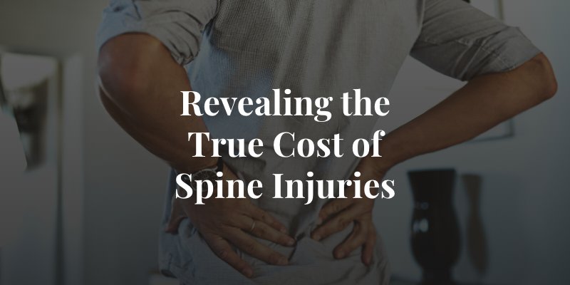 true cost of spine injuries