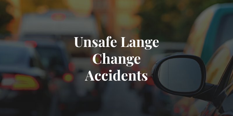 orange county unsafe lane change accidents