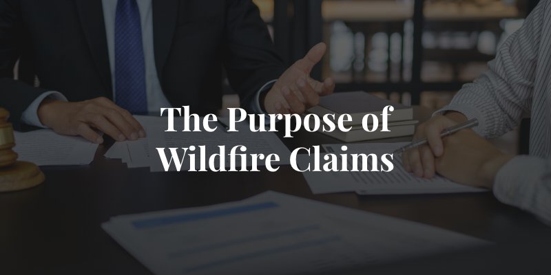 what does a wildfire claim do?